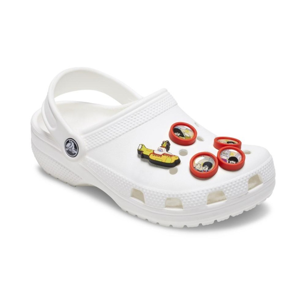 Imagem 2 do produto Kit Jibbitz Crocs Yellow Submarine Window Pack com 5 Peças