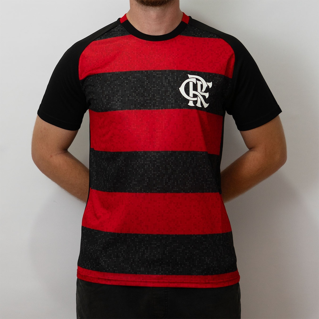 Imagem 3 do produto Camisa do Flamengo Dive Rubro Negro Braziline - Masculina