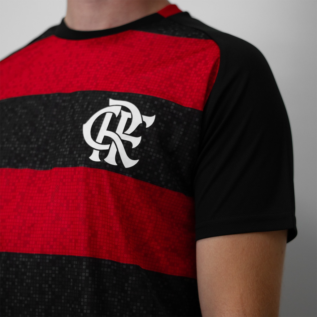 Imagem 4 do produto Camisa do Flamengo Dive Rubro Negro Braziline - Masculina