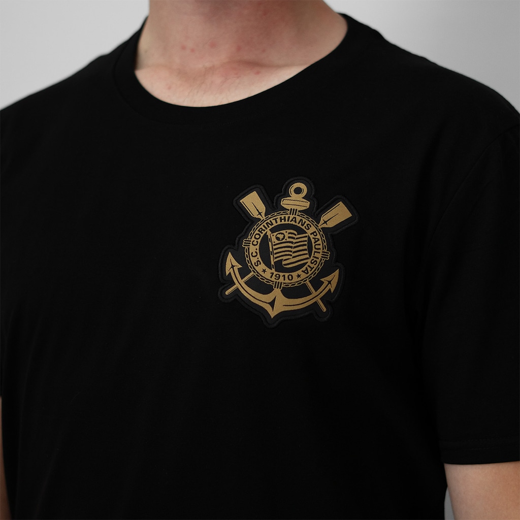 Imagem 4 do produto Camisa do Corinthians Black Gold Coimbra - Masculina