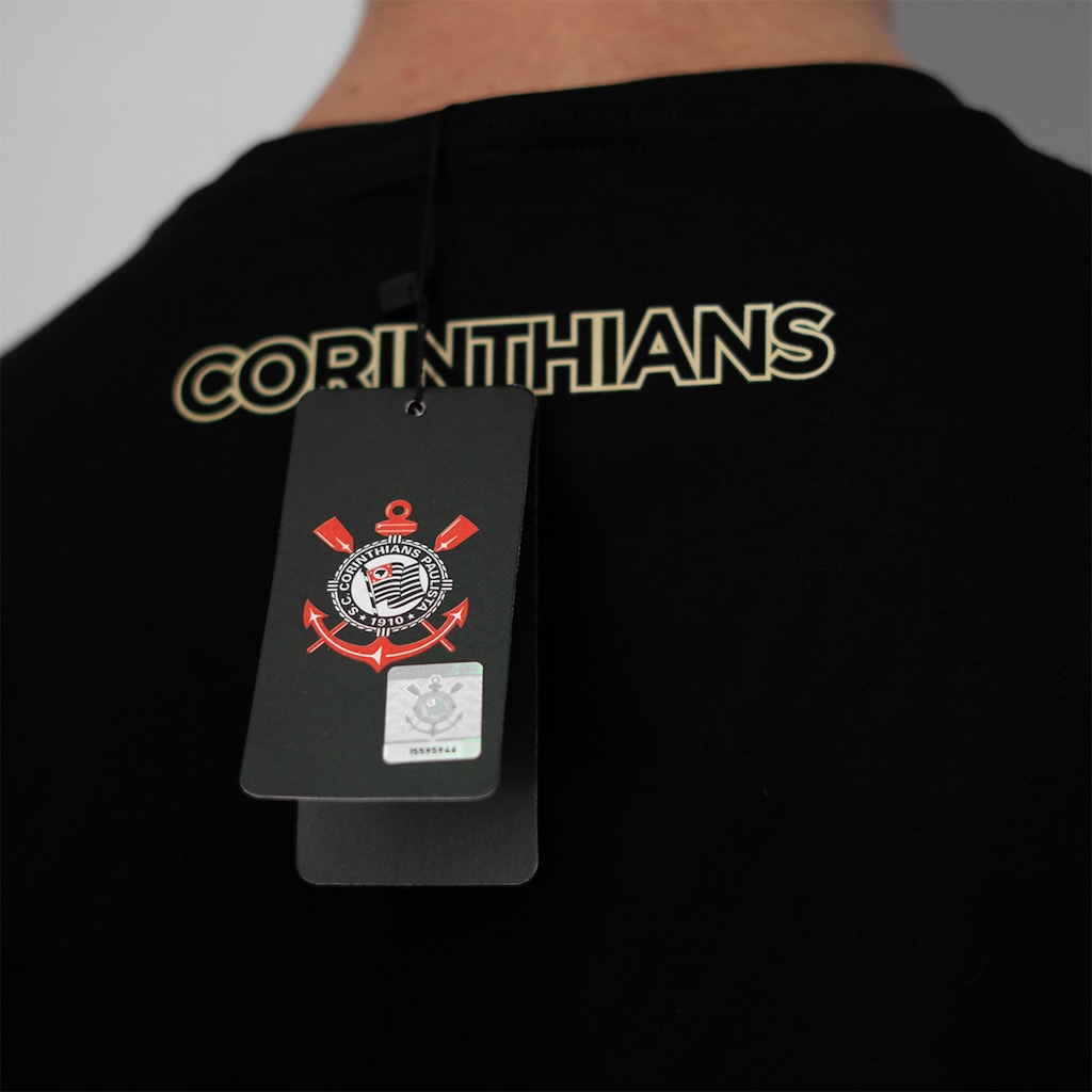 Imagem 5 do produto Camisa do Corinthians Black Gold Coimbra - Masculina