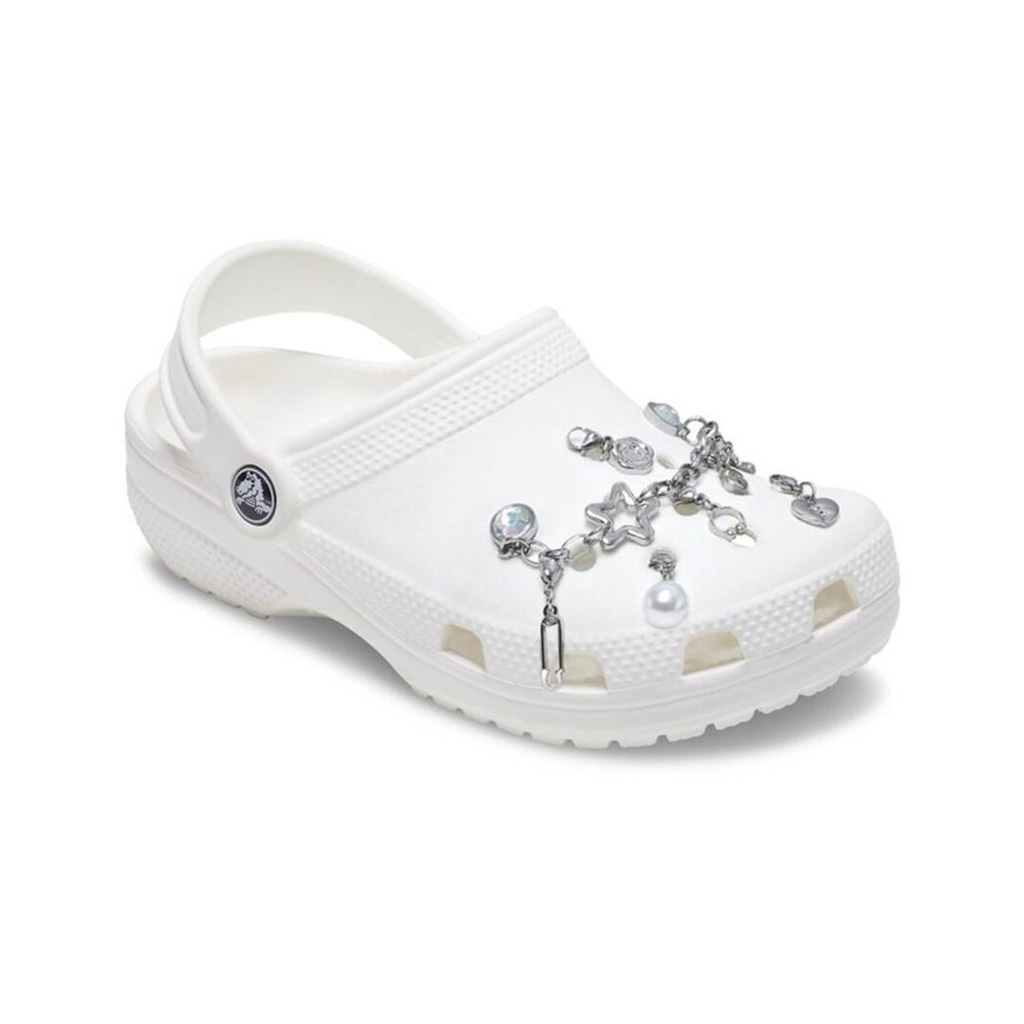 Imagem 2 do produto Jibbitz Crocs Punk e Prateado Removível