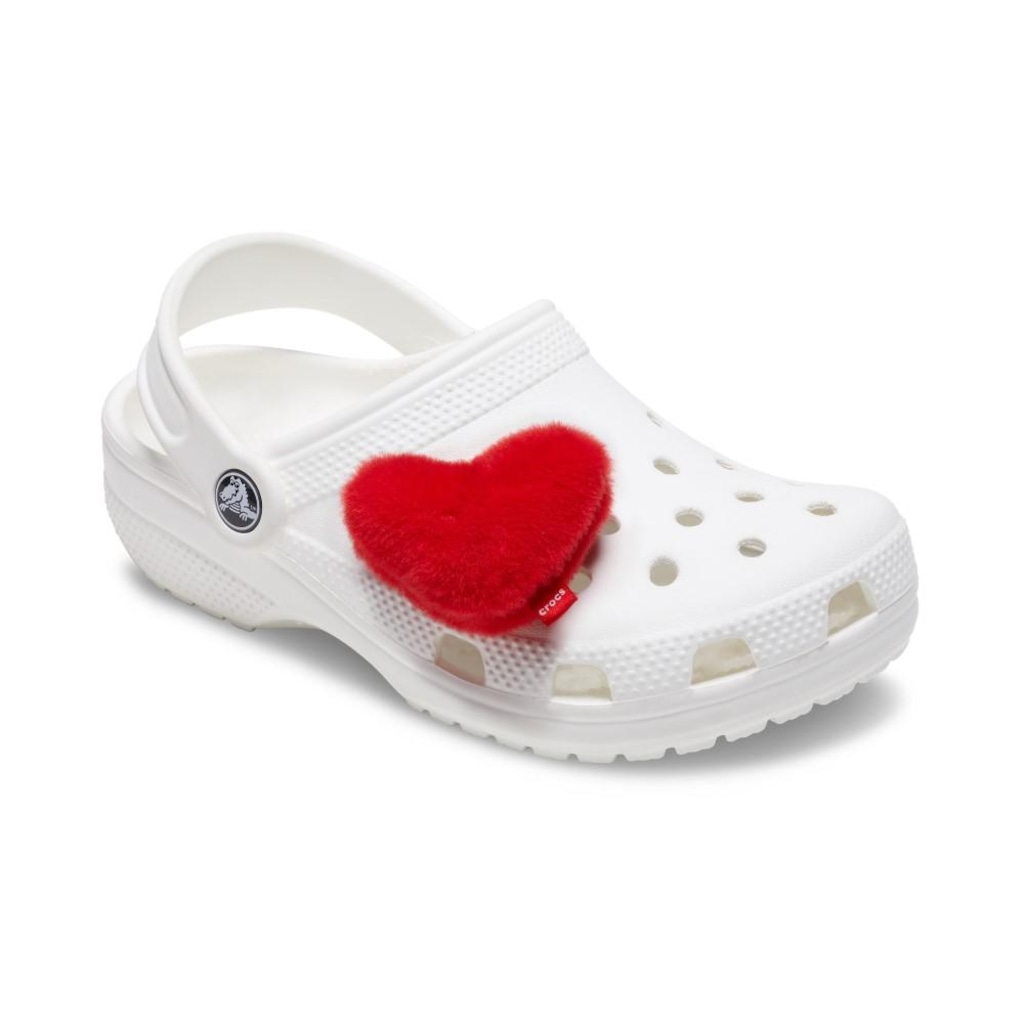 Imagem 2 do produto Jibbitz Crocs Coração Pelúcia