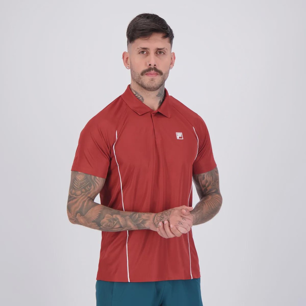 Imagem 2 do produto Camisa Polo Fila Match Masculina