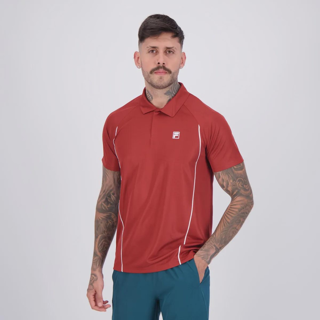 Imagem 3 do produto Camisa Polo Fila Match Masculina