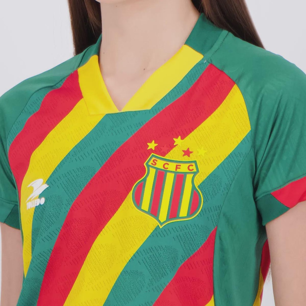 Imagem 5 do produto Camisa Tolledo Sports Sampaio Corrêa I 25/26 Feminina