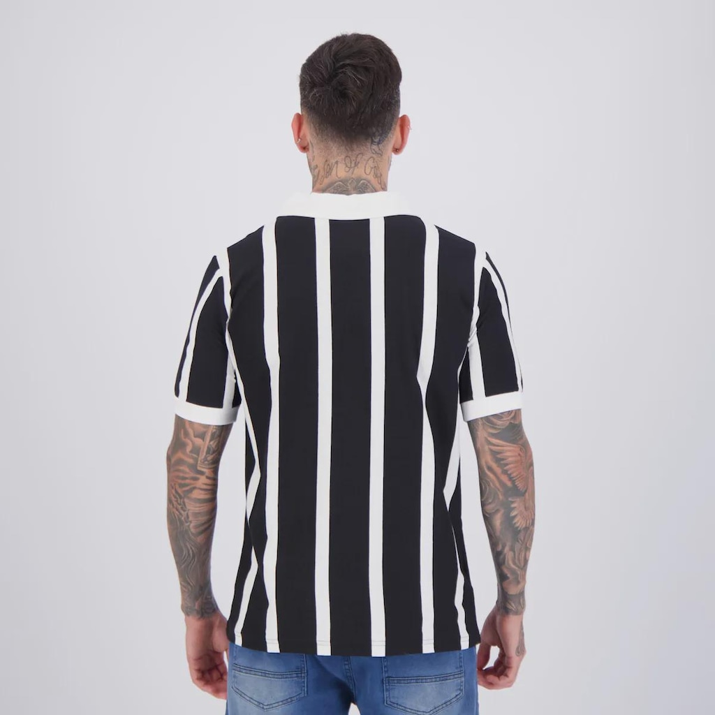 Imagem 4 do produto Camisa Corinthians Retrô Contraste Centenário Masculina