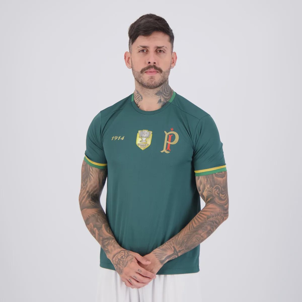 Imagem 3 do produto Camisa Palmeiras Energy IV Patch Campeão Copa do Brasil 2020 Masculina
