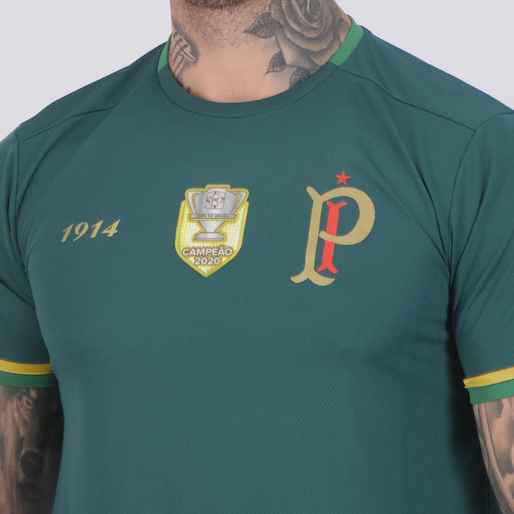 Imagem 5 do produto Camisa Palmeiras Energy IV Patch Campeão Copa do Brasil 2020 Masculina