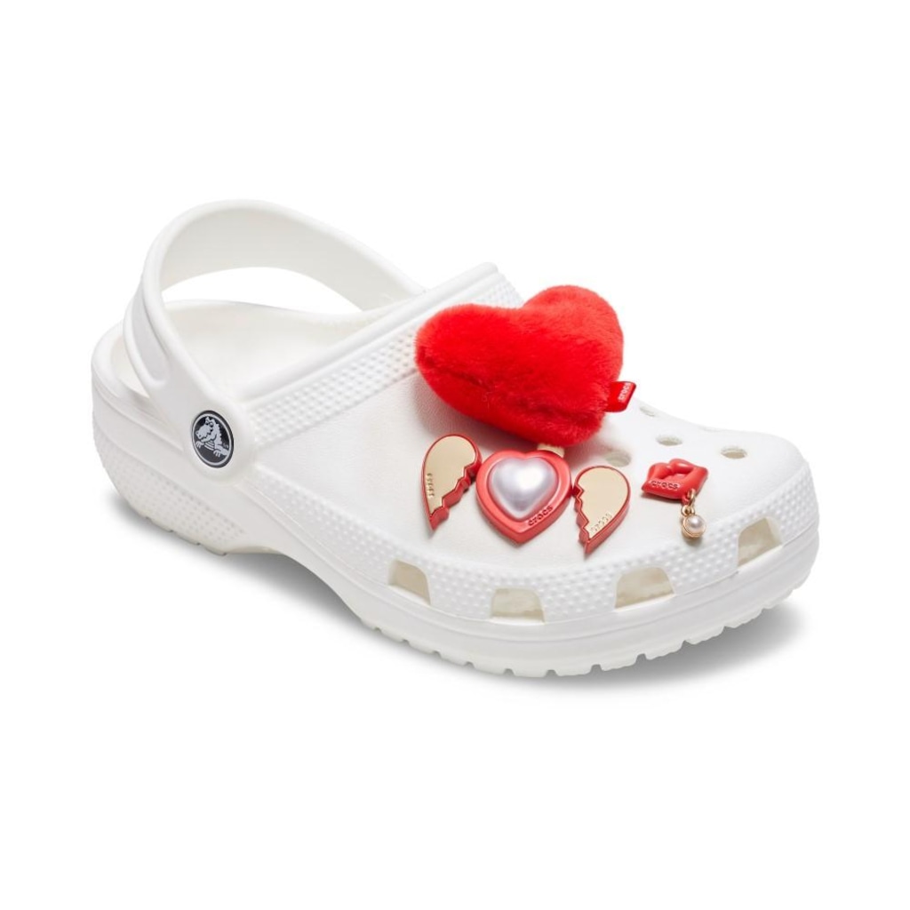 Imagem 2 do produto Kit Jibbitz Crocs Dia dos Namorados Pack com 5 Peças