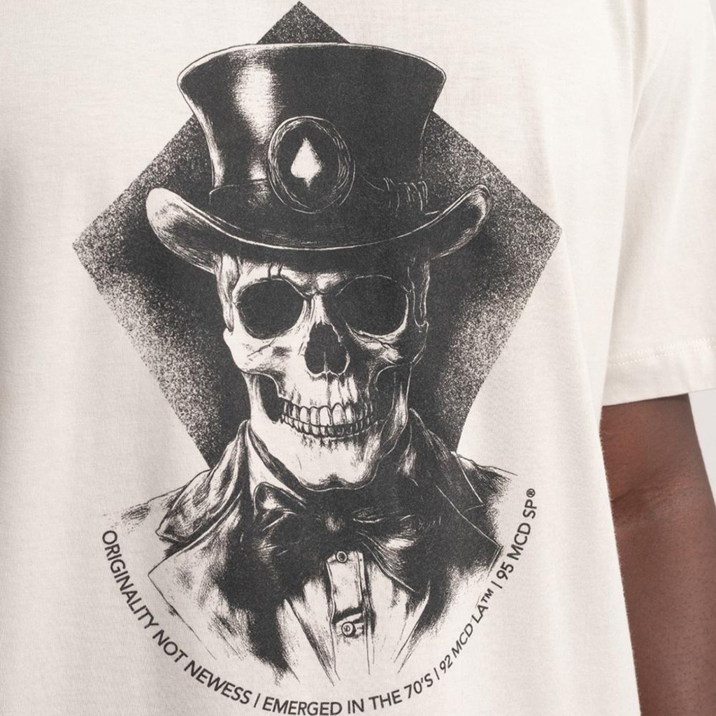 Imagem 4 do produto Camiseta MCD Aviamentação Caveira SM26 Masculina