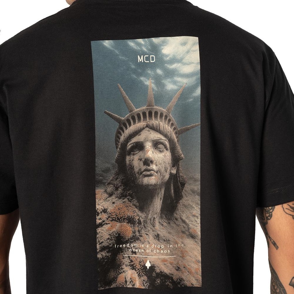 Imagem 4 do produto Camiseta MCD Estatua SM26 Masculina