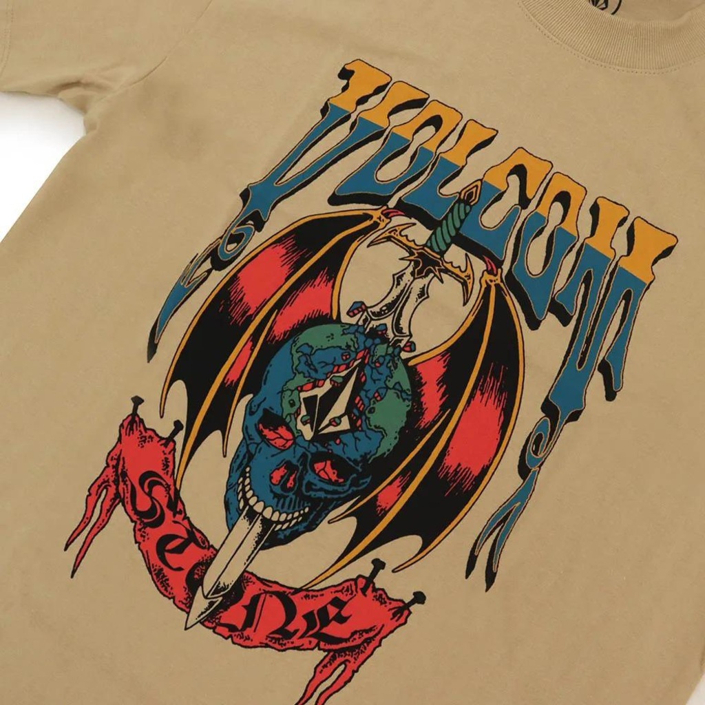 Imagem 3 do produto Camiseta Volcom Comfort World Weapon SM26 Masculina