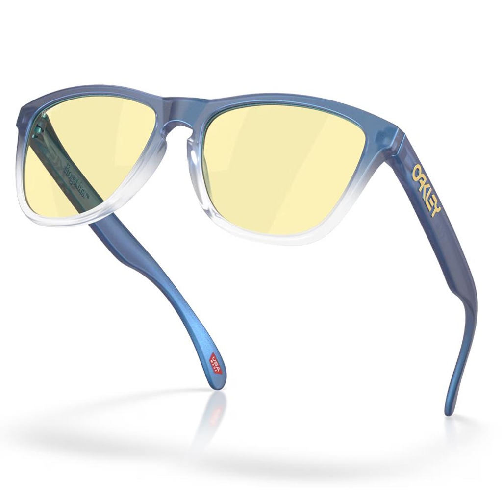 Imagem 4 do produto Óculos de Sol Unissex Oakley Frogskins Matte Cyan/Blue/Clear Shift