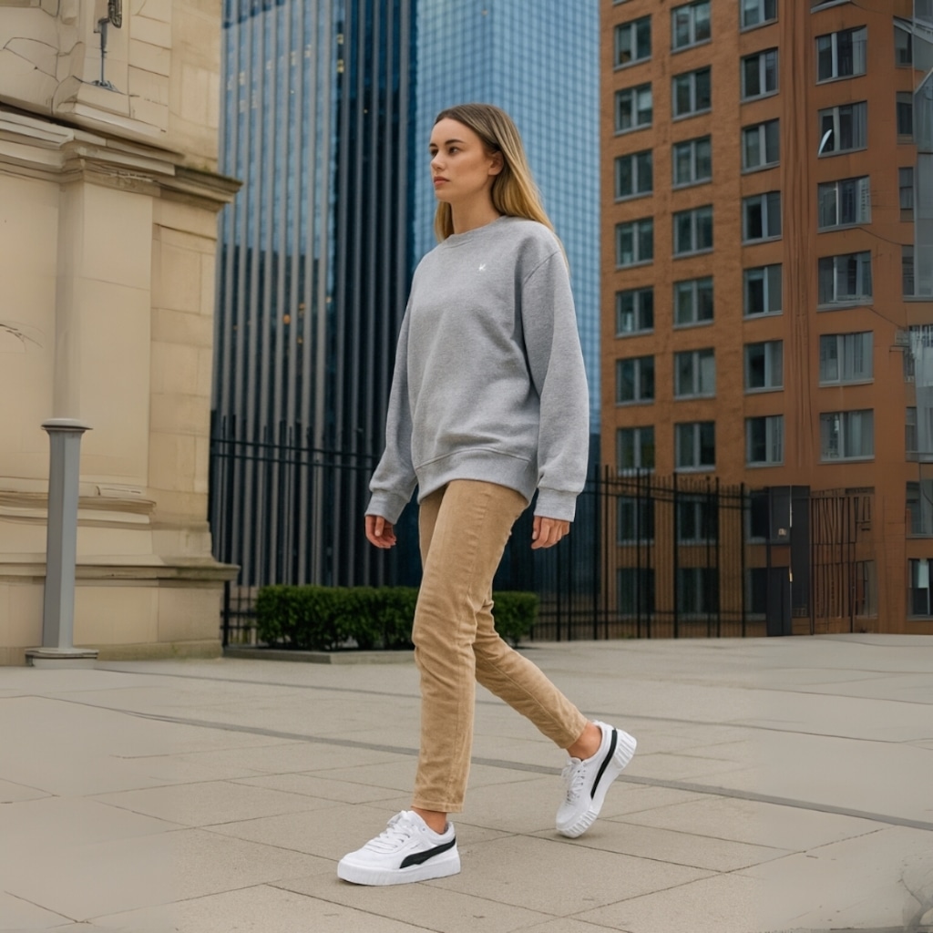 Imagem 2 do produto Tênis Puma Carina 3.0 Bdp E Meia - Feminino