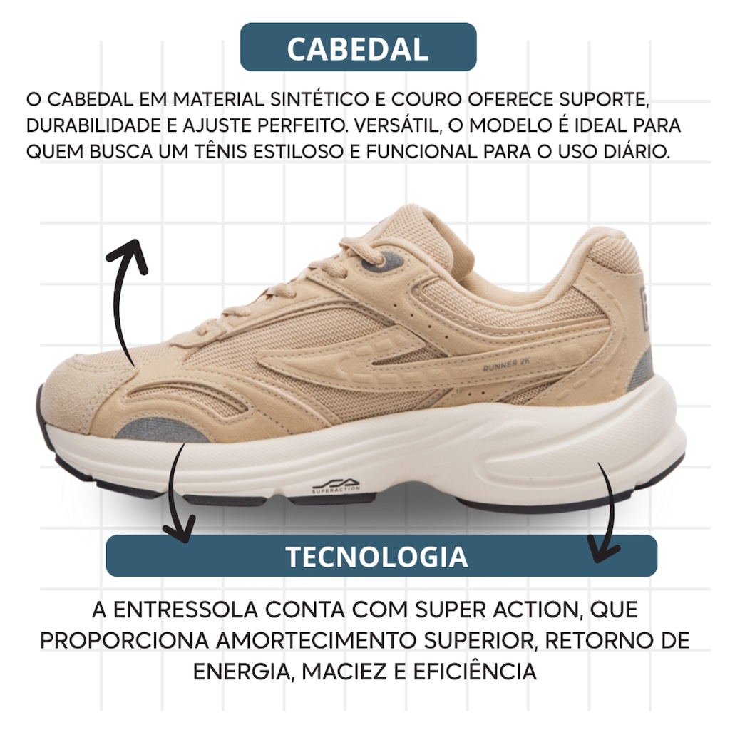 Imagem 3 do produto Tênis Fila Runner 2k Masculino