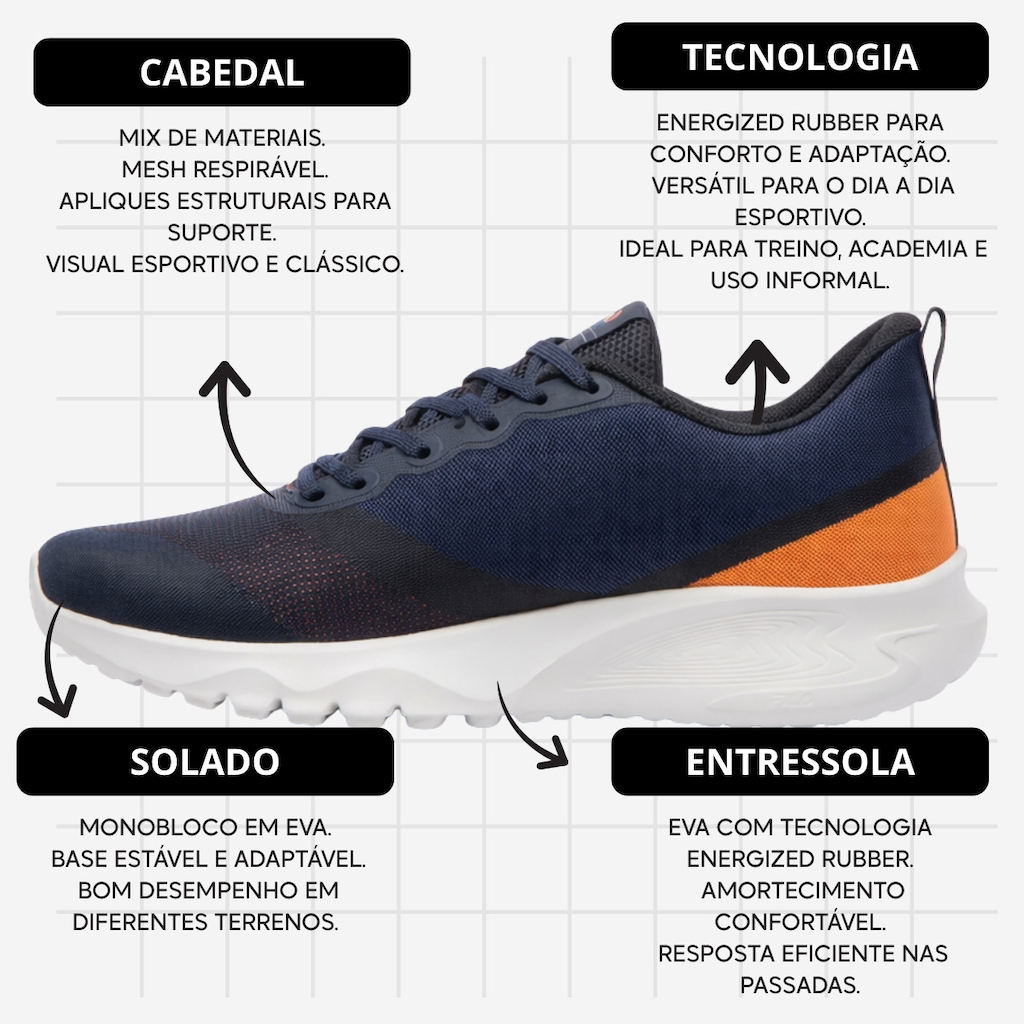 Imagem 5 do produto Tênis Fila Vector Masculino
