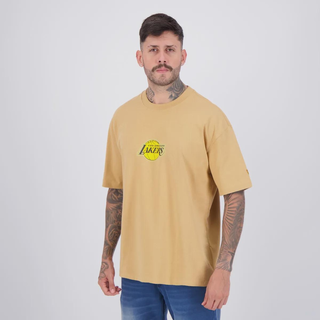 Imagem 3 do produto Camiseta New Era NBA Los Angeles Lakers Core Masculino