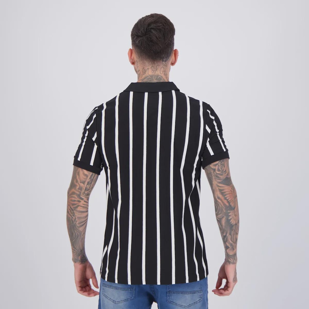 Imagem 4 do produto Camisa Polo Corinthians Retrô Japão Masculina