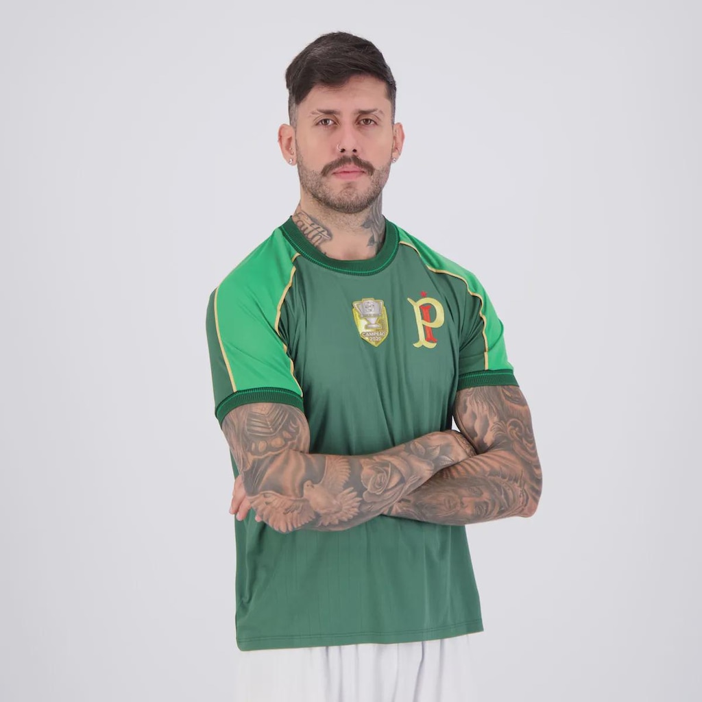 Imagem 2 do produto Camisa Palmeiras Ultra I Patch Campeão Copa do Brasil 2020 Masculina