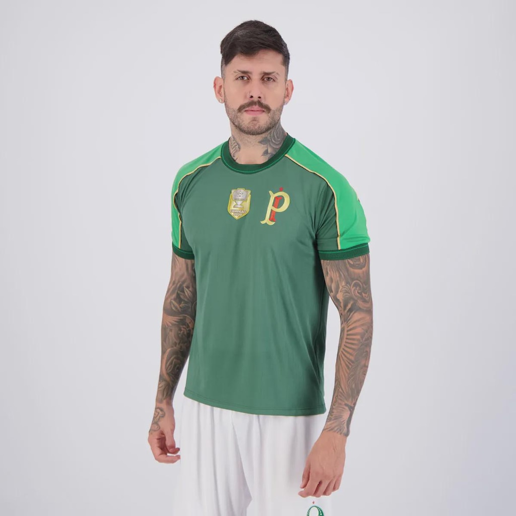 Imagem 3 do produto Camisa Palmeiras Ultra I Patch Campeão Copa do Brasil 2020 Masculina