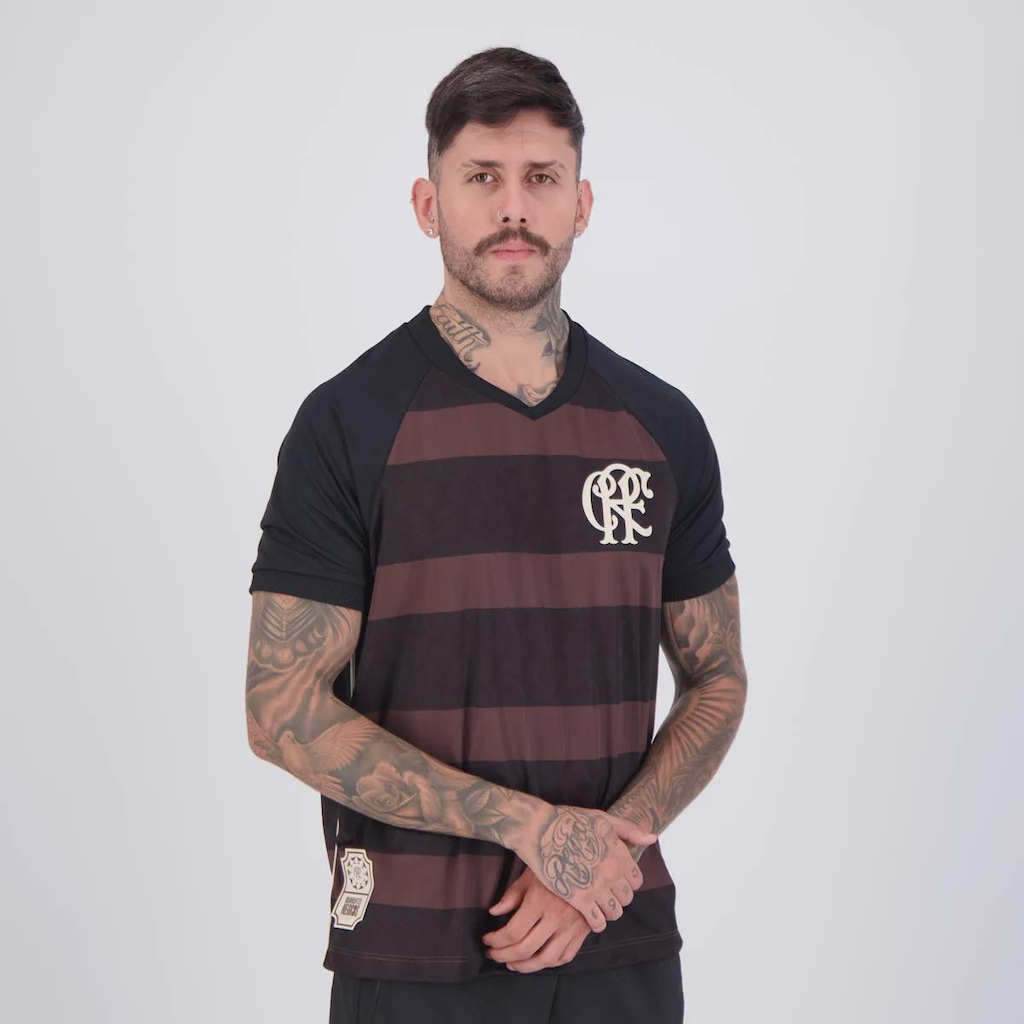 Imagem 2 do produto Camiseta do Flamengo Consciência Negra 25/26 Braziline Masculina
