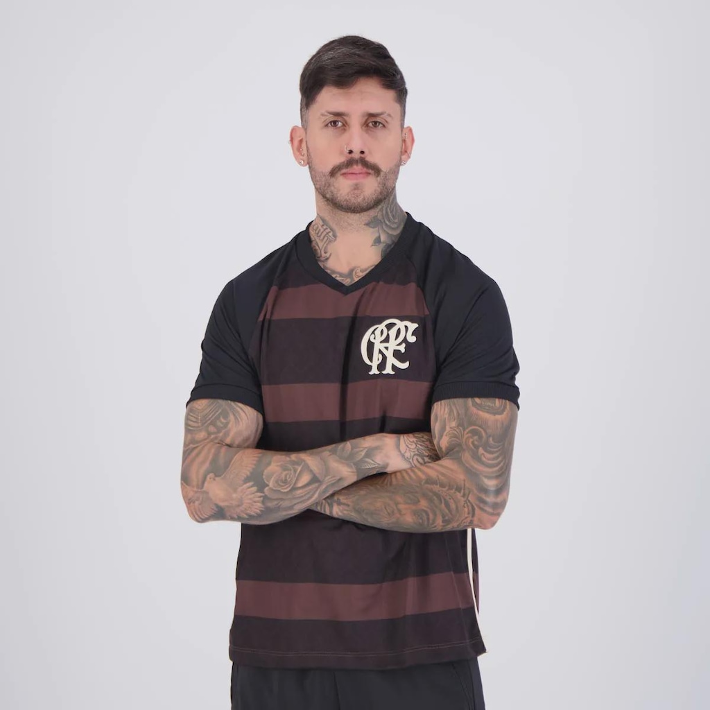 Imagem 3 do produto Camiseta do Flamengo Consciência Negra 25/26 Braziline Masculina