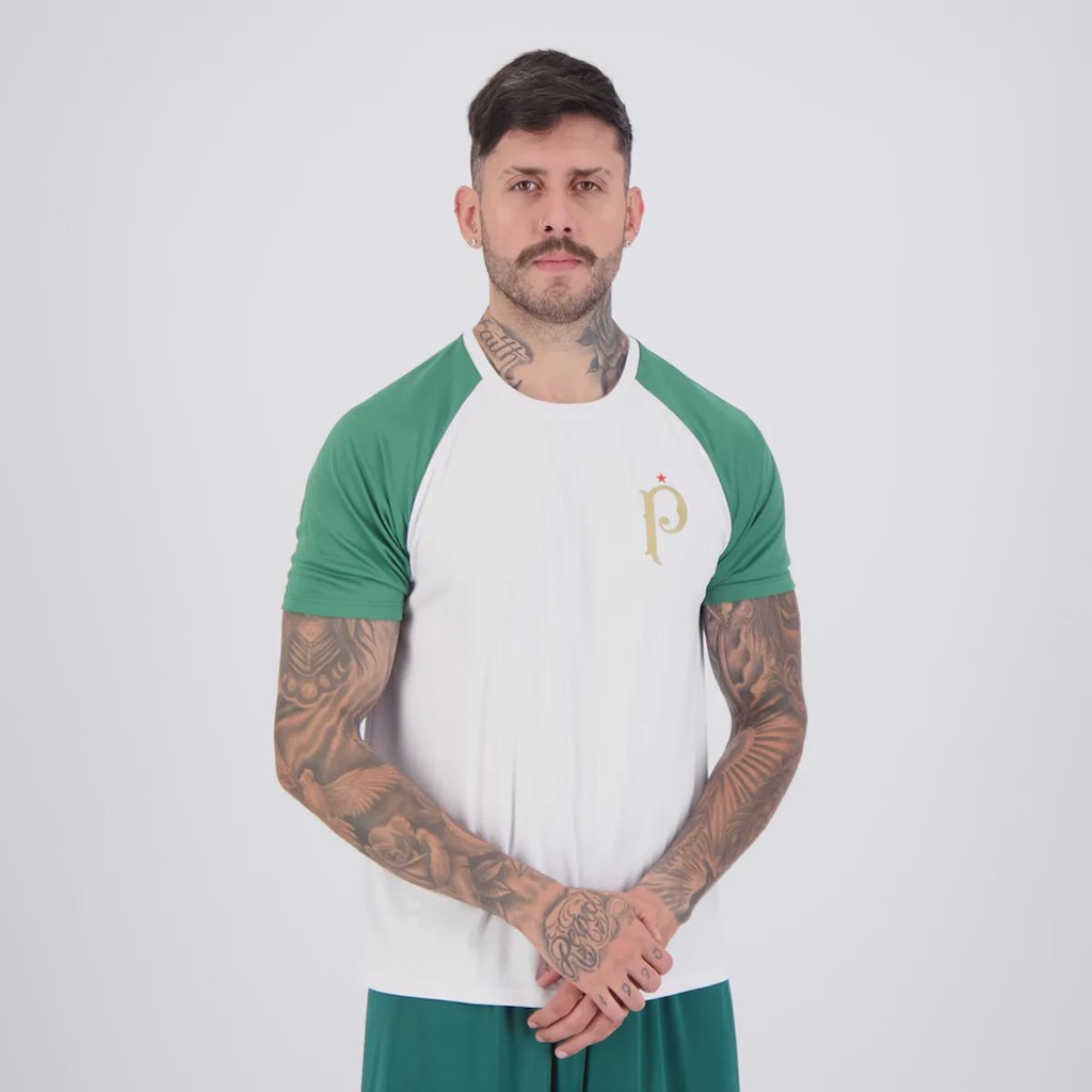 Imagem 2 do produto Camisa Palmeiras Palestra Raglan Masculina