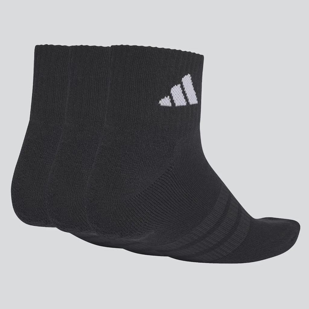 Imagem 2 do produto Kit Meia adidas ESS Ank 3 Pares
