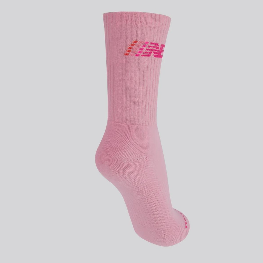 Imagem 2 do produto Meia New Balance Cano Alto Graphic Feminino