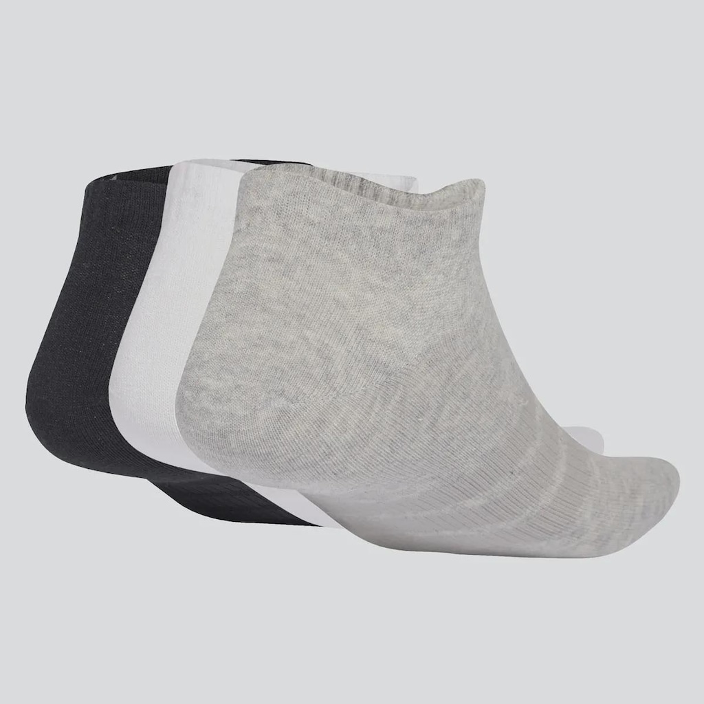 Imagem 2 do produto Kit Meia adidas Invisível 3 Pares Unissex