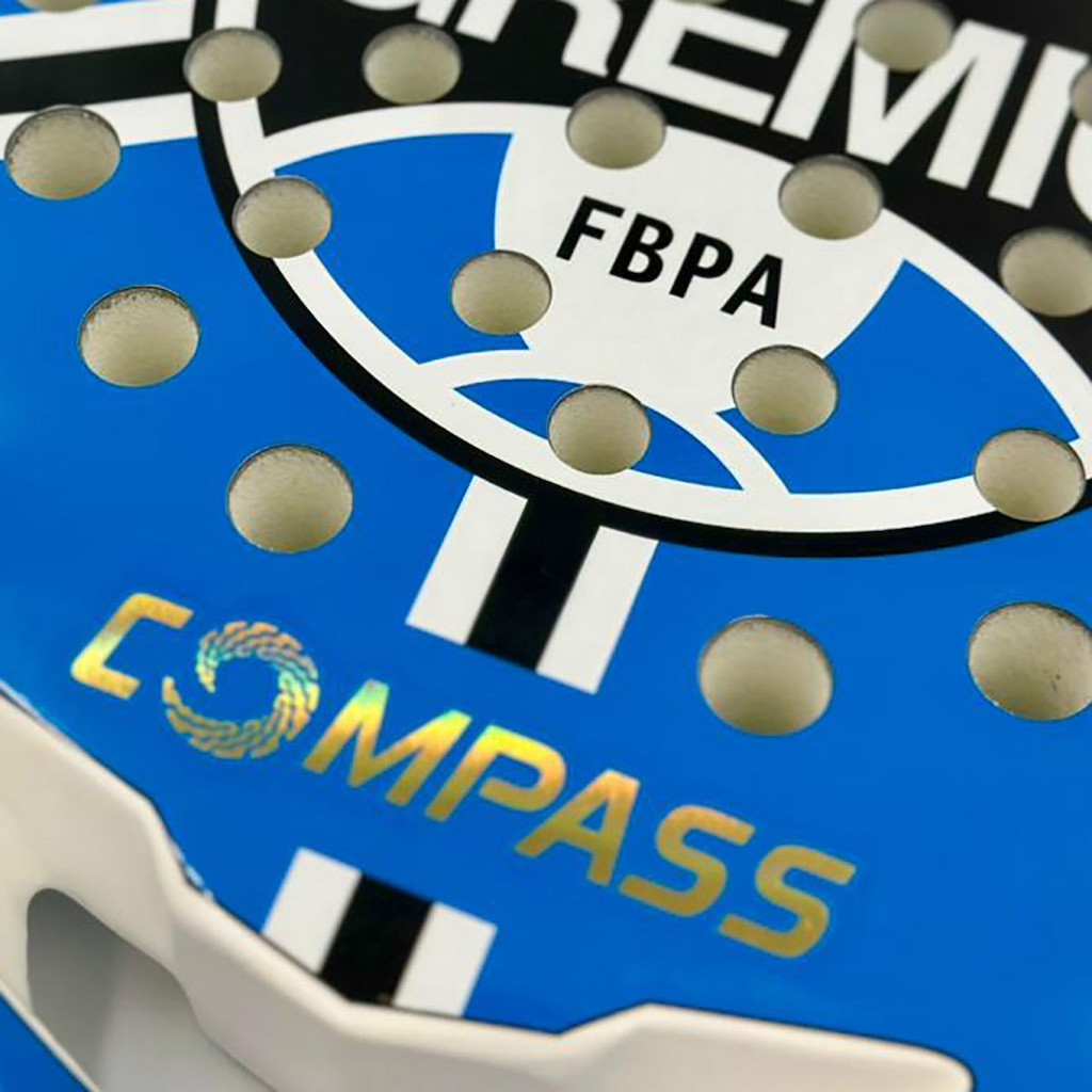 Imagem 2 do produto Raquete Padel Compass Grêmio 12k 2026