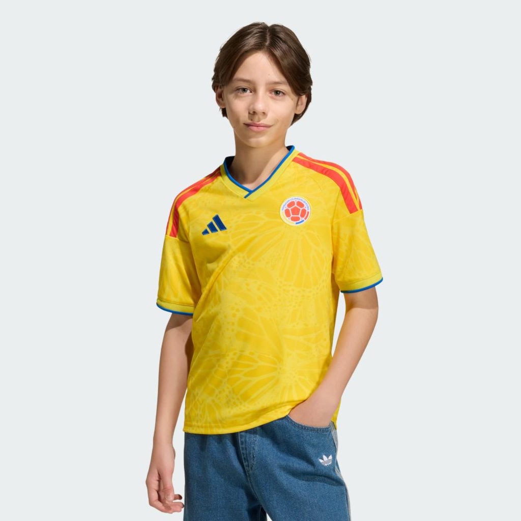 Imagem 3 do produto Camisa Seleção da Colômbia 26/27 adidas Infantil