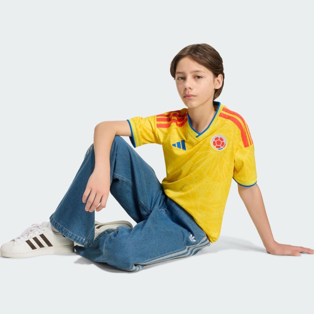 Imagem 5 do produto Camisa Seleção da Colômbia 26/27 adidas Infantil