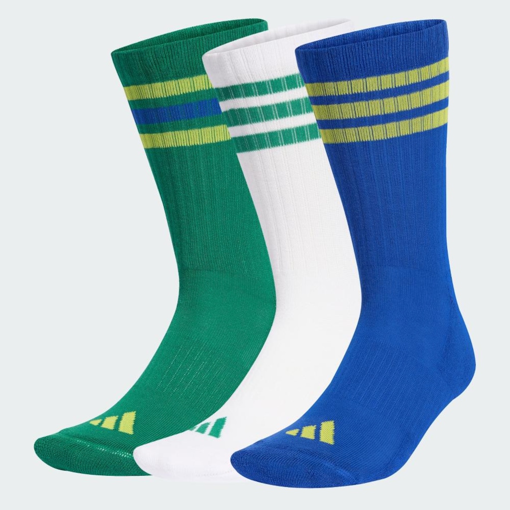 Imagem 2 do produto Meia adidas Três Listras Sportswear com Amortecimento Unissex - 3 Pares