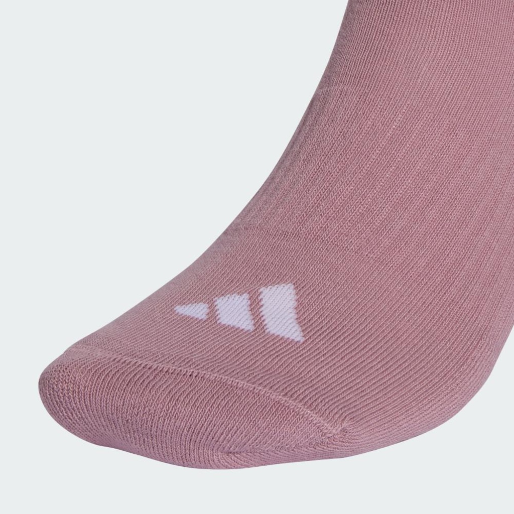 Imagem 5 do produto Meia adidas Três Listras Sportswear com Amortecimento Unissex - 3 Pares
