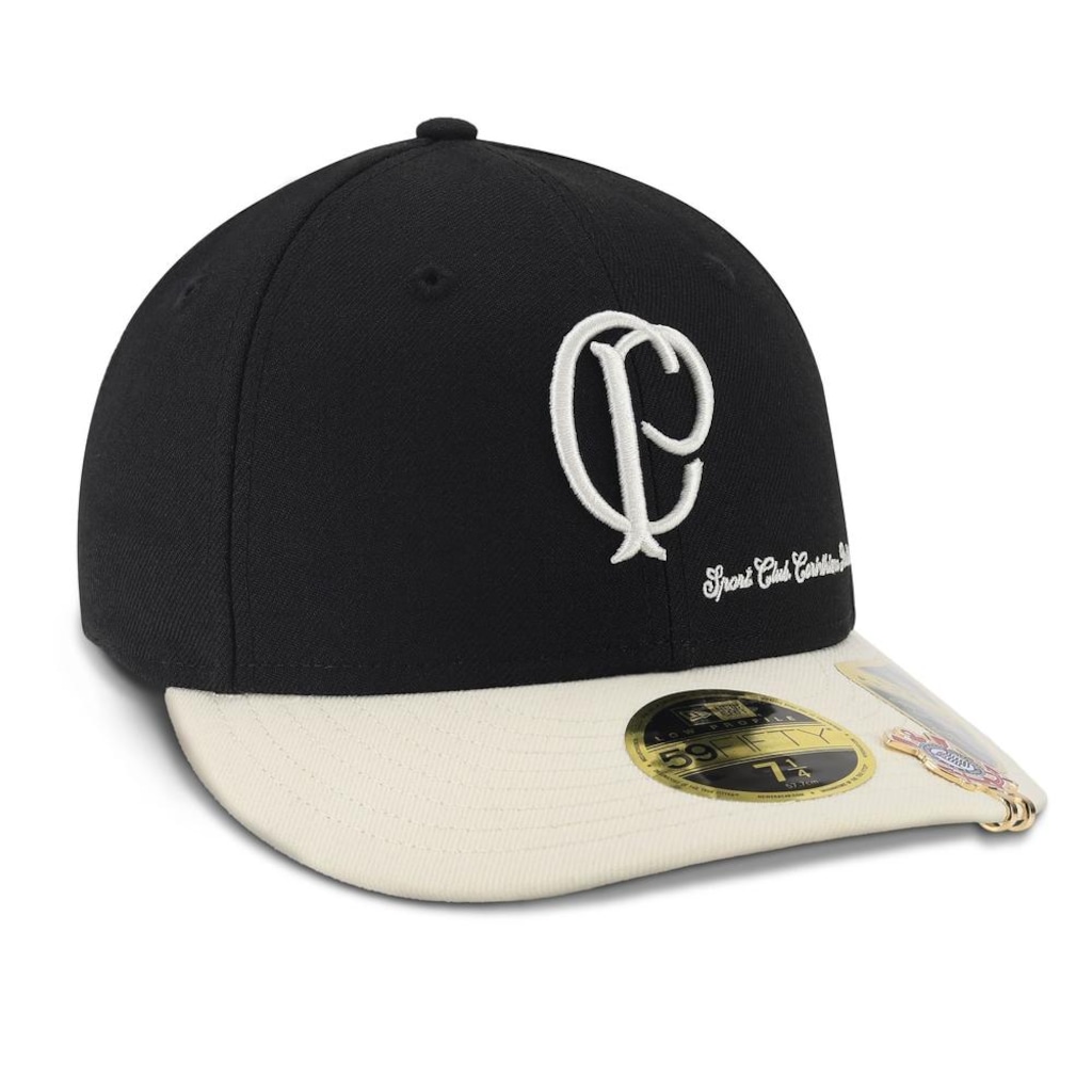 Imagem 2 do produto Boné New Era 59FIFTY Low Profile Corinthians Origem 1910 – Cap Clip Exclusivo Masculino