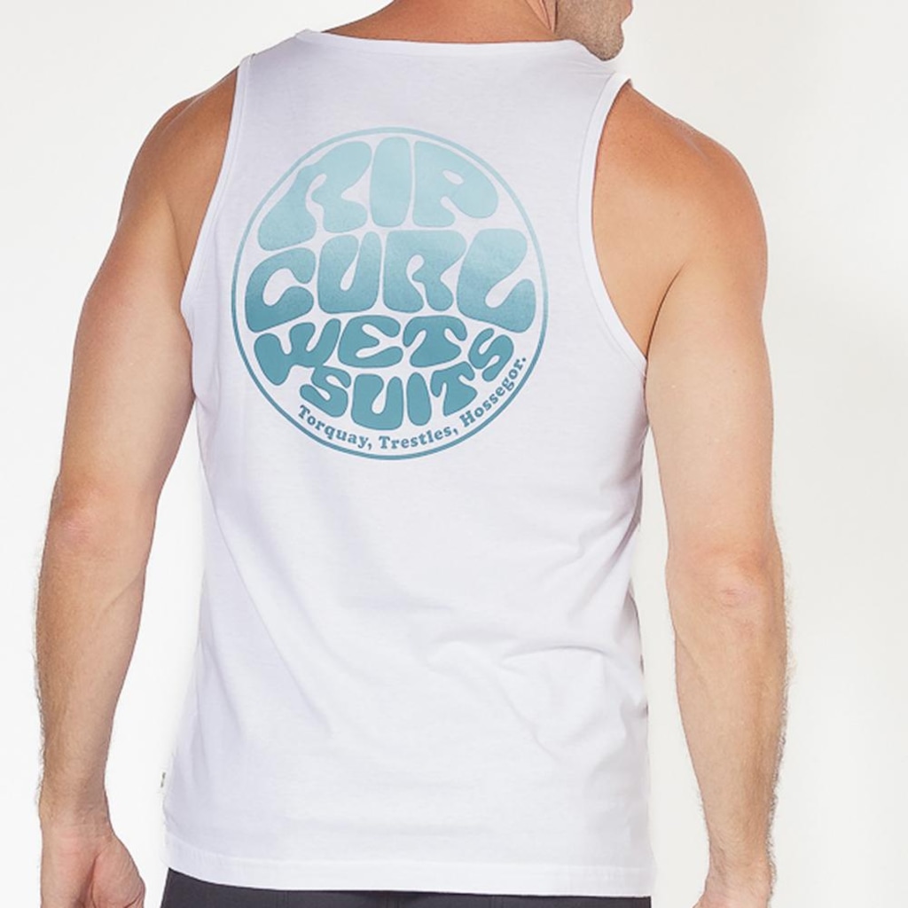 Imagem 2 do produto Regata Rip Curl Wettie Passage Icon SM26 Masculina Branco
