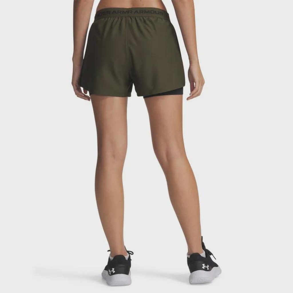Imagem 3 do produto Shorts 2 em 1 Under Armour Tech Play Feminino