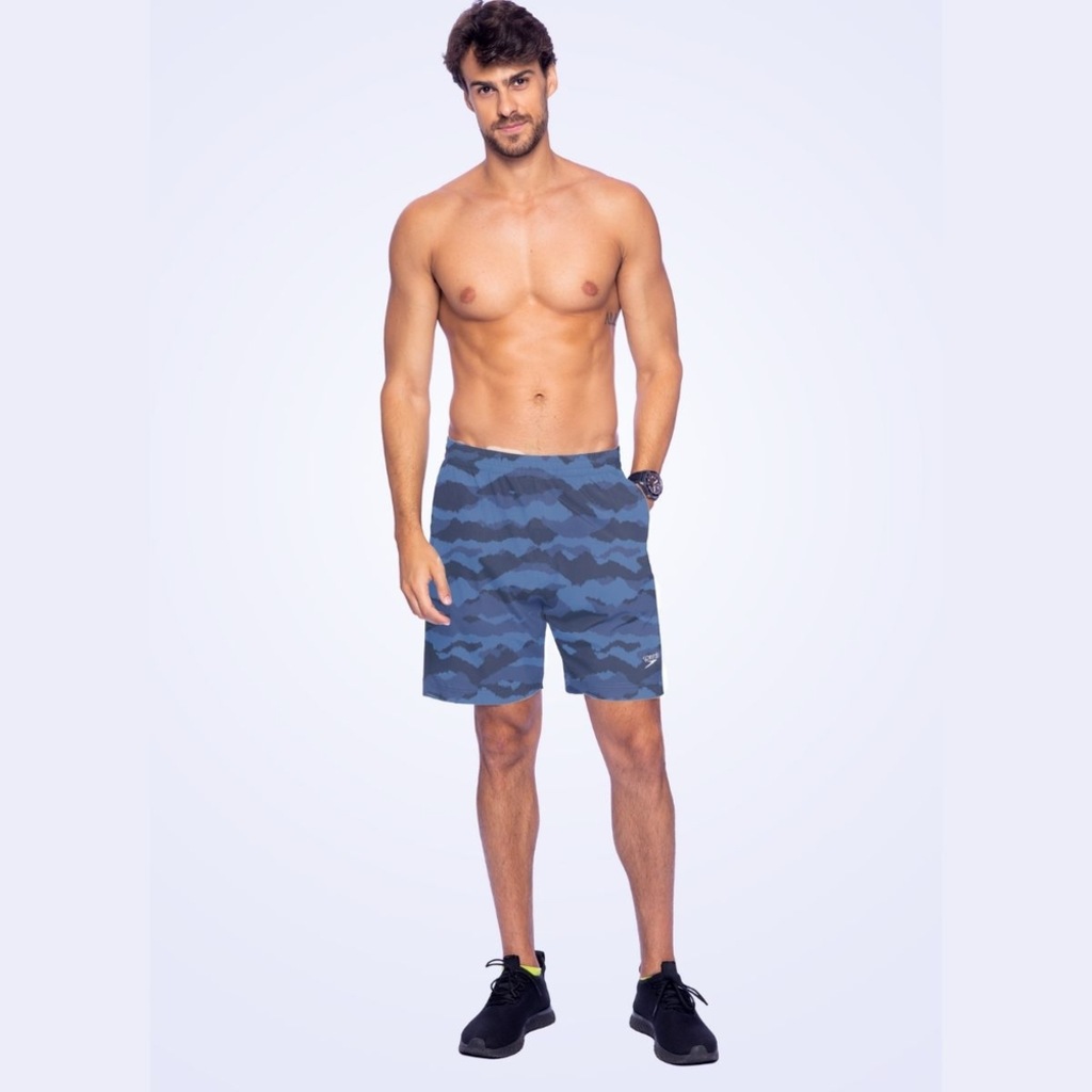 Imagem 2 do produto Bermuda Speedo Masculina Média Estampada