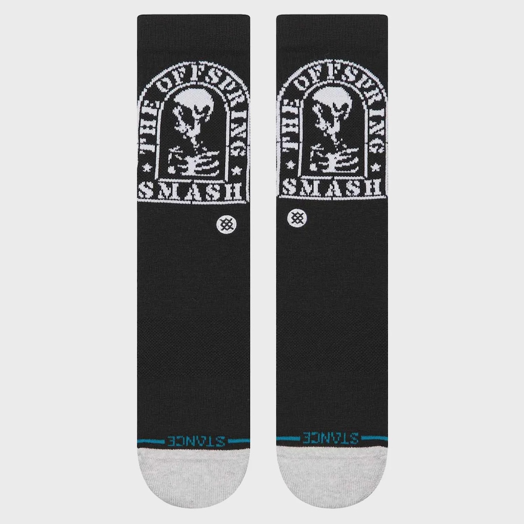 Imagem 2 do produto Meia Stance Smashed Crew Black Masculina