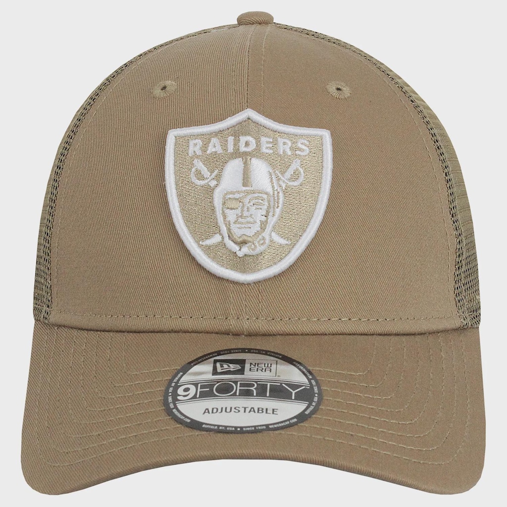 Imagem 2 do produto Boné New Era 9-Forty NFL Las Vegas Raiders Khaki Masculino