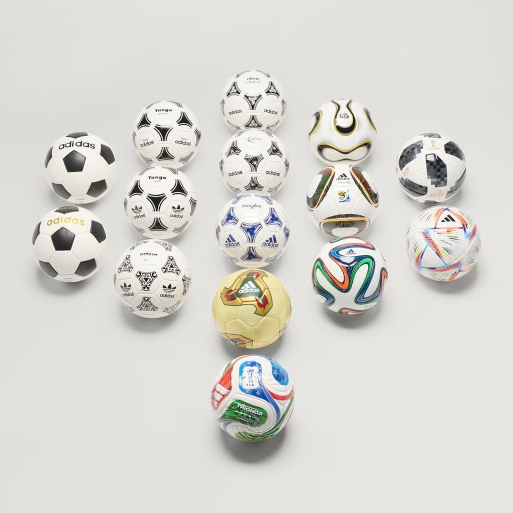 Imagem 4 do produto Kit Minibolas adidas Copa do Mundo FIFA Historical