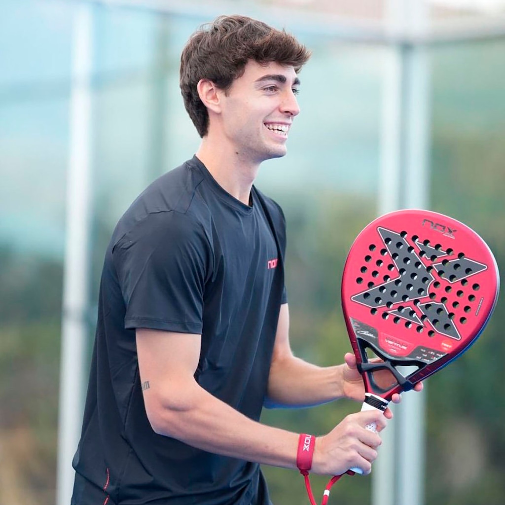 Imagem 2 do produto Raquete Padel Nox EA10 Ventus Hybrid 12k Xtreme Edu Alonso