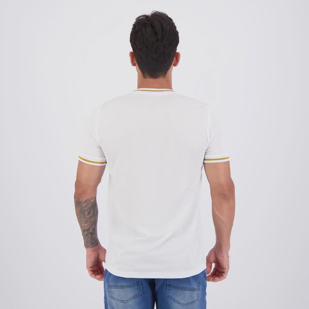 Imagem 4 do produto Camisa Da Bahia Retrô Jacquard Masculina