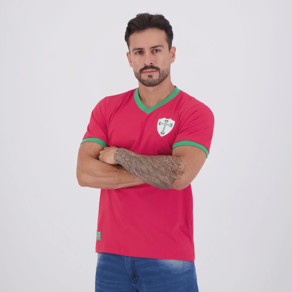 Imagem 3 do produto Camisa Do Portuguesa Retrô 1935 - FutFanatics - Masculina