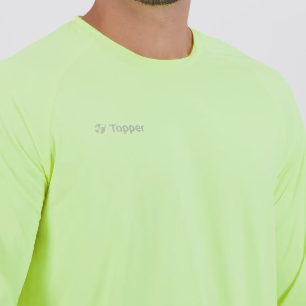 Imagem 5 do produto Camiseta Topper Basic Poliamida Manga Longa - Masculina