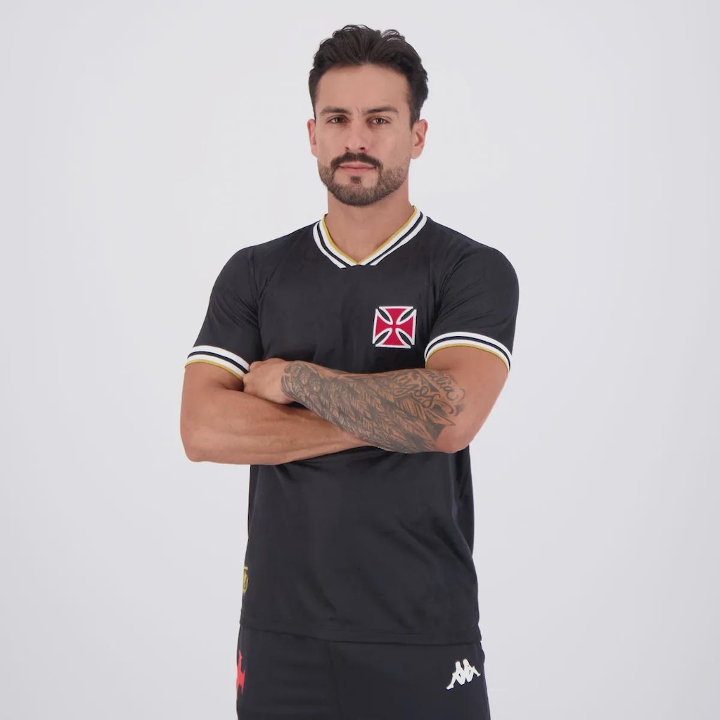 Imagem 3 do produto Camisa Do Vasco 1974 Jacquard Masculina