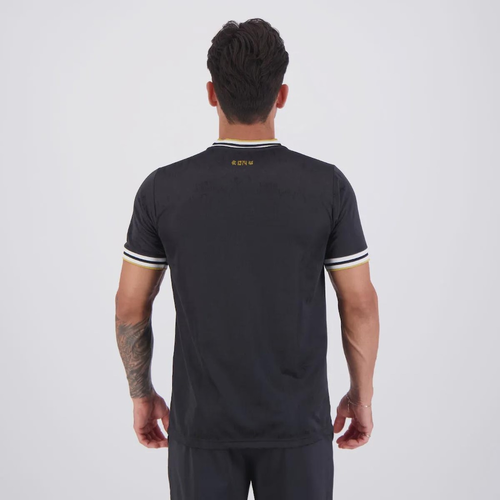 Imagem 4 do produto Camisa Do Vasco 1974 Jacquard Masculina