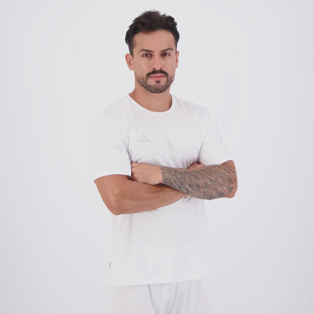 Imagem 2 do produto Camiseta Topper Regular Fit UV50 Masculina